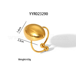 Регулируемые открытые манжетные кольца из нержавеющей стали 304&nbsp;EZ2313