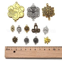 Соединители из сплава в тибетском стиле&nbsp;TIBE-MSMC008-05