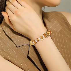 60 шт. 10 стильных 3D латунных колпачка для бусин&nbsp;KK-FH0006-47