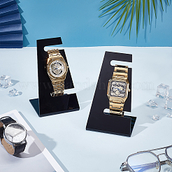 Г-образные акриловые подставки для часов&nbsp;ODIS-WH0086-089B-02