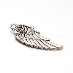 Тибетском стиле сплава крыла подвески&nbsp;LS-PALLOY-ZN48529-AS-RS
