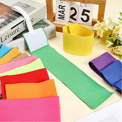 13шт. 13-х цветная полиэстеровая эластичная нарукавная повязка&nbsp;AJEW-CN0003-74