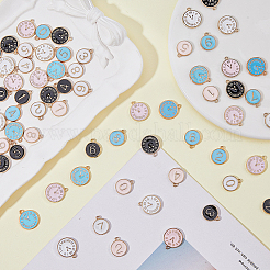 Подвески из эмали и сплава&nbsp;ENAM-FH0001-45