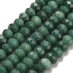 Естественный зеленый авантюрин бисер нитей&nbsp;G-Z111-A04-02