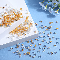 1200 шт. 2-х цветные латунные наконечники для бусин&nbsp;KK-SP0001-94