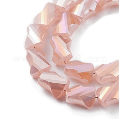 Гальванические стеклянные бусины&nbsp;GLAA-G092-A-10