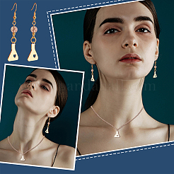 12 шт. 6 стиля ионного покрытия (IP) 201 подвески из нержавеющей стали&nbsp;STAS-UN0032-19