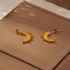 Геометрические серьги-гвоздики из нержавеющей стали 304&nbsp;WF7781