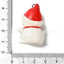 Подвески из непрозрачной смолы на рождественскую тематику&nbsp;RESI-I336-01P-08