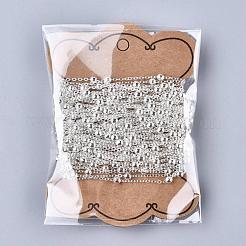 Латунные плоские овальные кабельные цепи&nbsp;X-CHC018Y-S