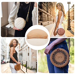 Вставки-органайзеры для кошельков из шерстяного фетра&nbsp;FIND-WH0147-27A-01