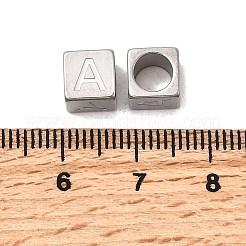 Европейские бусины из нержавеющей стали 304&nbsp;STAS-D382-02A-P