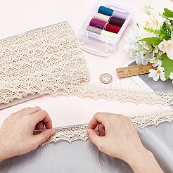 15 ярд хлопчатобумажной кружевной ленты&nbsp;OCOR-HY0001-41