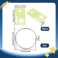 Акриловые бобины&nbsp;DIY-OC0012-78C