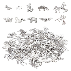 60 шт. 10 стиля подвески из готического сплава в тибетском стиле&nbsp;FIND-LP0002-14