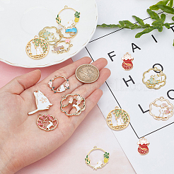 Подвески из сплава 20шт 10 стиля&nbsp;ENAM-SC0002-29