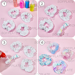 20 шт. хлопковые аксессуары для волос&nbsp;OHAR-SP0001-15