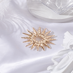 1 шт. броши из сплава «солнце» для одежды рюкзака&nbsp;JEWB-LP0001-08