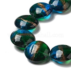 Ручной золотой песок бусины бисер нитей&nbsp;LAMP-C008-03E