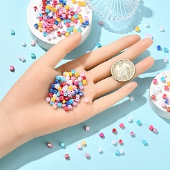 100 г цветных экологически чистых полистирольных акриловых бусин&nbsp;SACR-YW0001-93A