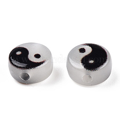 Светящиеся прозрачные акриловые бусины&nbsp;X-LACR-T001-01