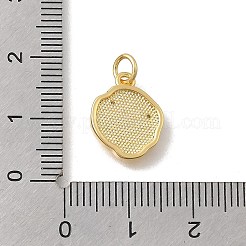 Латунные микро проложить кубического циркония подвески&nbsp;KK-D431-047G-02