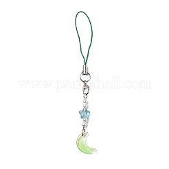 4 шт. Звезда с луной&nbsp;HJEW-JM04413