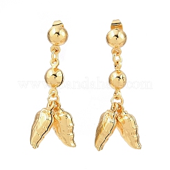 Серьги-гвоздики из нержавеющей стали 304&nbsp;EJEW-P325-02G