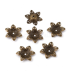 6-лепесток железа шарик шапки&nbsp;LS-IFIN-WH0070-07AB