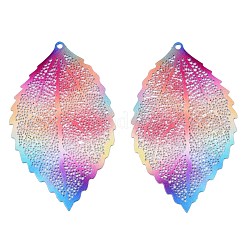 Большие филигранные подвески из нержавеющей стали 430&nbsp;X1-STAS-TAC0004-020