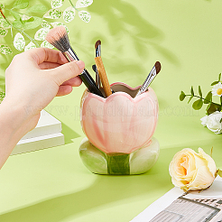 Керамические держатели для хранения кистей для макияжа&nbsp;AJEW-WH0270-786