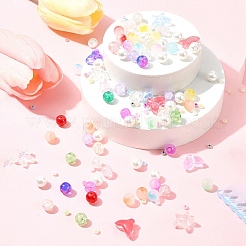 Прозрачные стеклянные бусины&nbsp;GLAA-FS0001-92