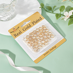 60 шт. 3 стиля стойки с покрытием из сплава рамы для бусин&nbsp;KK-BBC0016-24