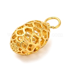 Полые медные подвески&nbsp;KK-L229-003G