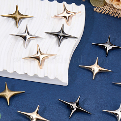 16ocs 4 цвета звездочки литые булавки для килта для одежды&nbsp;JEWB-CY0001-03