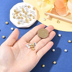 60шт бусины из сплава 2 цветов&nbsp;FIND-YW0010-12