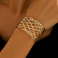 Полые железные браслеты-манжеты для женщин&nbsp;QS0453