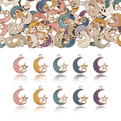 Подвески из 100-х цветных сплавов с эмалью&nbsp;PALLOY-CJ0001-142