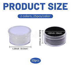 50 шт. 2-х цветные пластиковые украшения для ногтей&nbsp;MRMJ-CA0001-57