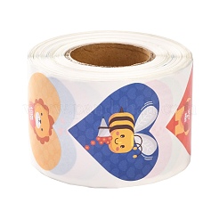 День Святого Валентина тематические бумажные подарочные бирки наклейки&nbsp;DIY-C007-01B