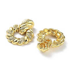 Латунь с подвесками из фианита&nbsp;KK-K353-02G