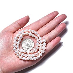 Нити из натурального культивированного пресноводного жемчуга&nbsp;X1-PEAR-N014-07C