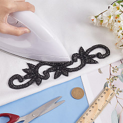 Цветок исправление горный хрусталь&nbsp;DIY-WH0504-33C