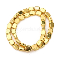 Стеклянные бусины с гальваническим покрытием &nbsp;EGLA-H109-09