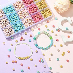 900шт 5 цвета покрытия акриловых бусин&nbsp;OACR-YW0002-42