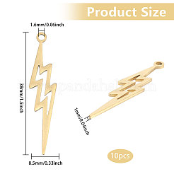10 шт. подвески из нержавеющей стали 201&nbsp;STAS-CA0002-34G