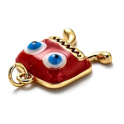 Латунь эмаль подвески&nbsp;KK-B028-14G