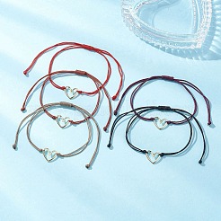 Латунные плетеные браслеты из бисера&nbsp;BJEW-JB12721