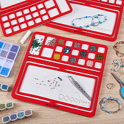 Доска для дизайна из фетровых бусин&nbsp;DIY-WH0419-98B-02