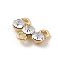 Латунная микропаве прозрачная кубическая циркония люстра компоненты ссылка&nbsp;KK-D283-11G